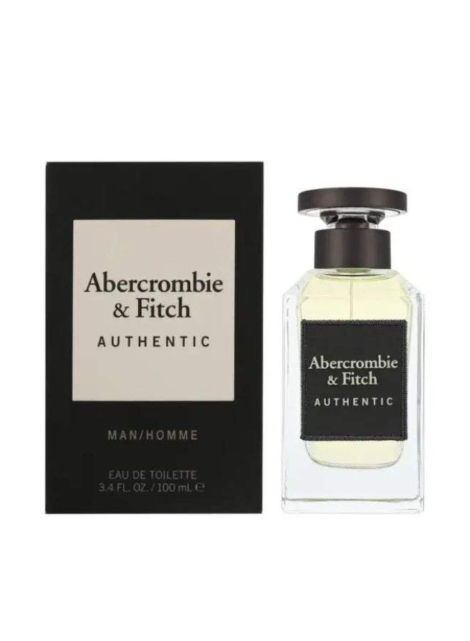 Abercrombie & Fitch Authentic EDT For Men 100ML - Image 2